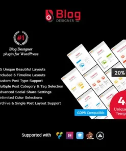 Blog Designer Pro Plugin